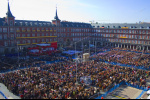 A Public Event in Plaza Mayor Madrid